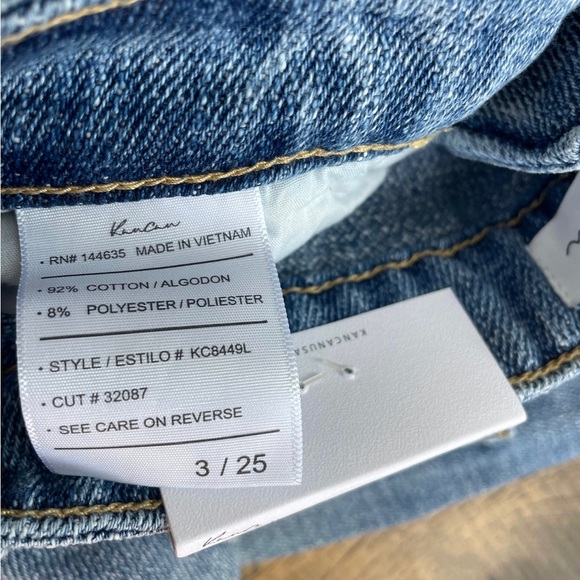 Kancan Skinny High Rise Destroyed Fray Jeans - Picture 6 of 6